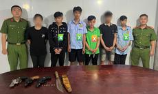 Mâu thuẫn trên mạng, hai nhóm thiếu niên mang súng, dao hẹn nhau 'giải quyết'