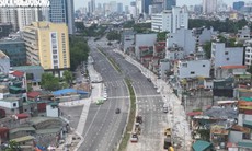 Vành đai 1 tháo dỡ rào chắn trước ngày thông xe kỹ thuật 2/9