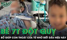 Bé trai 7 tuổi bất ngờ đột quỵ khi đang đi bơi, bố giúp con thoát cửa tử nhờ phát hiện dấu hiệu này
