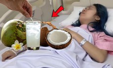 Uống 1 lít nước dừa mỗi ngày để giảm cân, cô gái trẻ suýt mất mạng