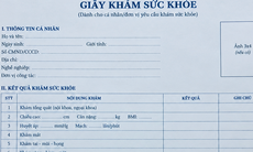 Bộ Y tế yêu cầu chấn chỉnh việc cấp giấy khám sức khỏe với 'thời gian rất nhanh'