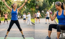 Người trên 50 tuổi nên tập cardio hay tập tạ để giảm cân?