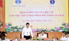 Bộ Y tế làm việc với tỉnh Lai Châu về công tác y tế