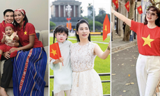 Con gái H'Hen Niê, MC Thanh Mai cùng dàn sao Việt gây chú ý trong ngày vui đất nước