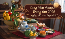 Cúng Rằm tháng 8 năm 2026 ngày, giờ nào đẹp nhất?