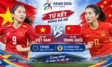 ĐT nữ Việt Nam hoàn tất chuẩn bị, quyết đấu Trung Quốc tại tứ kết ASIAD 2026