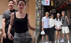 Con trai Hoa hậu Thùy Lâm gây sốt khi 'đu trend' cùng mẹ