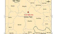 Quảng Ngãi động đất mạnh 3.8 độ