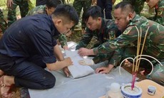 Phát hiện, quy tập hài cốt liệt sĩ tại khu vực biên giới