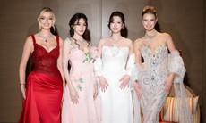 Đỗ Mỹ Linh gây chú ý với khoảnh khắc cùng 2 hoa hậu thế giới