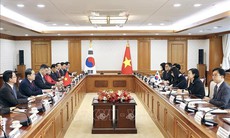Chủ tịch Quốc hội Trần Thanh Mẫn hội kiến Thủ tướng Hàn Quốc Han Seong-sook