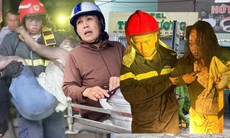 Khoảnh khắc người dân phá cửa, chặn xe hô hoán cứu người vụ cháy khách sạn
