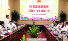 Đoàn công tác Uỷ ban Quốc gia về trẻ em làm việc tại TP Cần Thơ