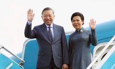 Tổng Bí thư, Chủ tịch nước Tô Lâm cùng Phu nhân lên đường thăm cấp Nhà nước tới Nga, thăm chính thức Pháp