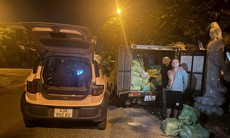 Bắt quả tang đối tượng vận chuyển, mua bán gần 300 bình ‘khí cười’