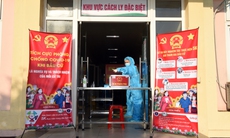 Bầu cử tại bệnh viện và khu cách ly ở Nghệ An: An toàn và trách nhiệm