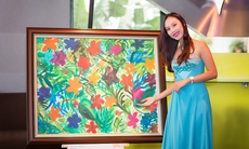 Hội họa ấm lòng trẻ em nghèo