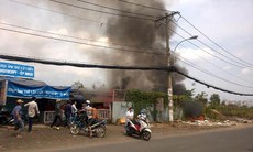 Thiêu trụi hàng trăm xe máy vì... đốt rác