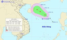 Áp thấp nhiệt đới trên Biển Đông có khả năng mạnh lên