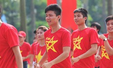 Hàng trăm bạn trẻ nhảy flashmob, xếp bản đồ Tổ quốc chào mừng Quốc khánh