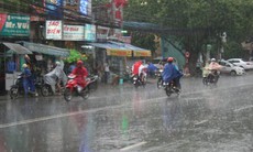 Hôm nay mưa dông "tấn công" miền Bắc trên diện rộng