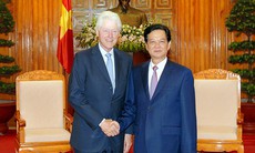 Thủ tướng Nguyễn Tấn Dũng tiếp cựu Tổng thống Hoa Kỳ Bill Clinton