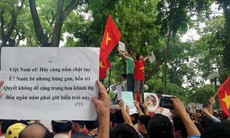 Người Hà Nội, TPHCM xuống đường phản đối TQ