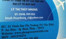 Đặt mua vé máy bay, cẩn trọng kẻo bị lừa