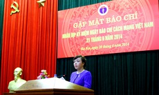 “Báo chí luôn đi trước một bước trong việc hướng dẫn phòng bệnh cho người dân”