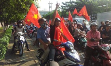 Người lao động Bình Dương xuống đường phản đối Trung Quốc