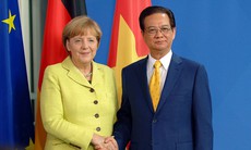 Thủ tướng Nguyễn Tấn Dũng hội đàm Thủ tướng Angela Merkel