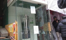 Cây ATM bị phá ngay tại Hà Nội
