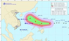 Tin mới nhất về cơn bão gần Biển Đông