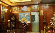 "Lóa mắt" biệt thự mạ vàng 24K của một đại gia Hà Nội