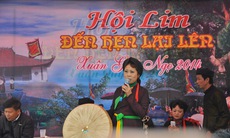 Khai hội Lim: Quan họ trong cuộc chiến... loa đài