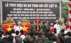 Chủ tịch nước dự lễ truy điệu các liệt sĩ tại Nhơn Trạch, Đồng Nai