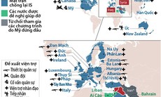 Bản đồ hơn 20 nước lập Liên minh tiêu diệt phiến quân IS