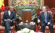 Lãnh đạo Ðảng và Nhà nước tiếp Phó Tổng thư ký Liên hợp quốc