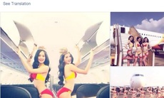 Vietjet Air ‘gây bão’ khi mời Ngọc Trinh, Linh Chi… mặc bikini đóng quảng cáo