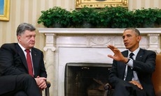 Obama lên án Nga trong cuộc gặp với tổng thống Ukraine