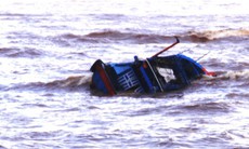 Chìm tàu ở Bình Thuận, nhiều người mất tích