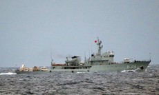 Tàu quét mìn Trung Quốc mở bạt pháo, đe dọa tàu Việt Nam