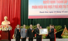 Phân hiệu Đại học Y Hà Nội tại Thanh Hóa đi vào hoạt động