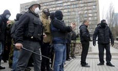Ukraine: Người biểu tình chiếm trụ sở an ninh tại Slavyansk