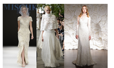 Những xu hướng váy cưới nổi bật năm 2015