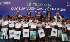 6 năm, Quỹ sữa Vươn cao Việt Nam đến với hơn 310 ngàn trẻ nghèo