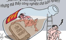 Vui cười: Tôi nghĩ đó là do rượu