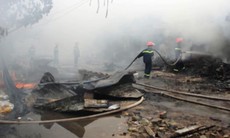 Cháy chợ Ba Đồn (Quảng Bình) suốt 6 giờ, 24 gian hàng bị thiêu rụi