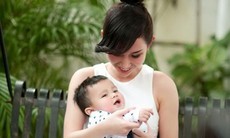 Quỳnh Chi mong khán giả tìm con giúp mình