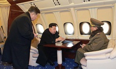 Nội thất chuyên cơ của Kim Jong-un lần đầu lộ diện